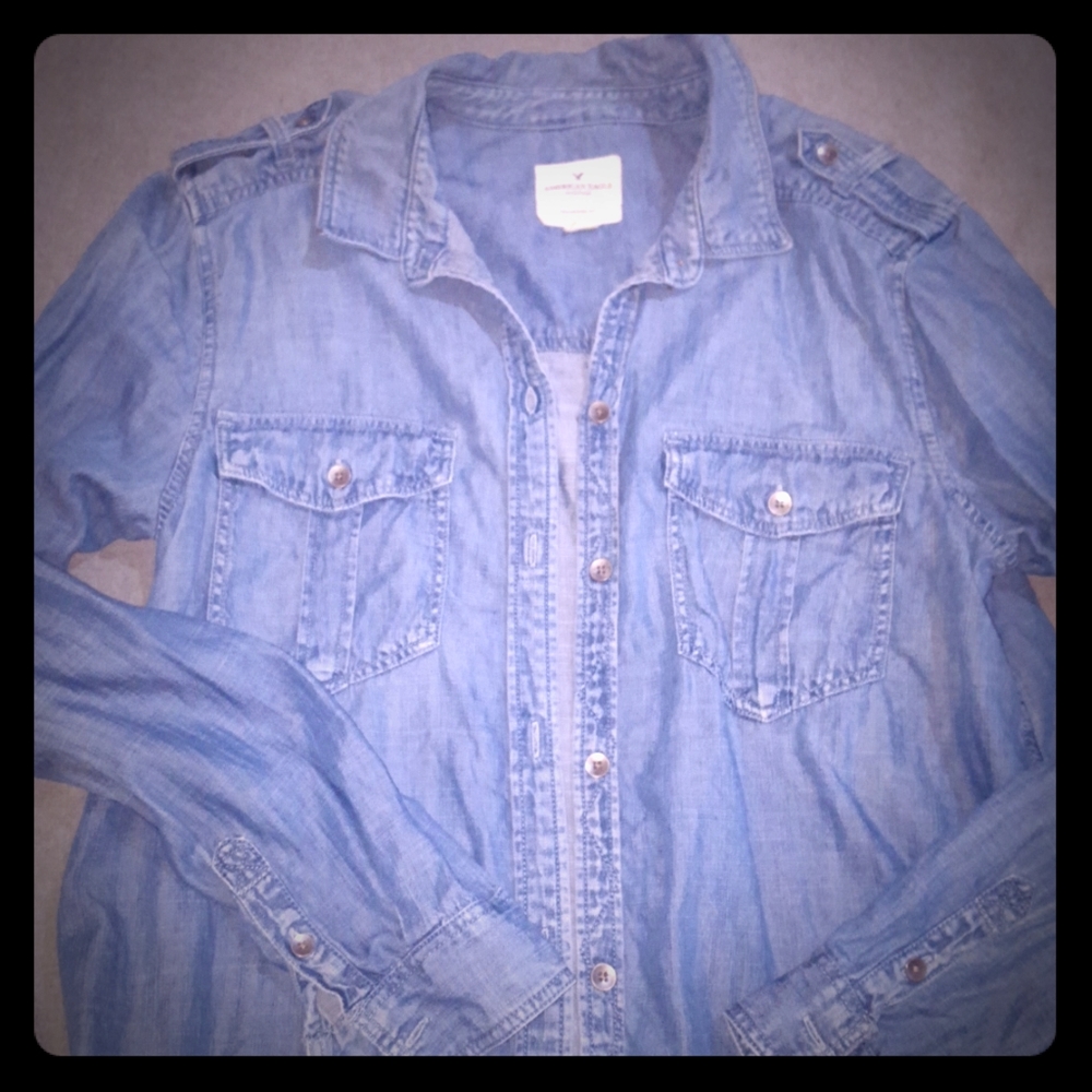 AEO boyfriend Jean top